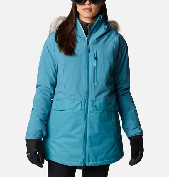 Columbia Mount Bindo Ski Jacket Blue For Women's NZ81327 New Zealand